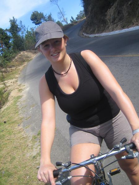 Mountainbiken rond Lago de Atitlan