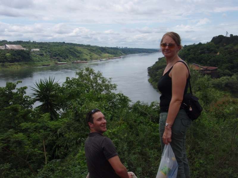 Puerto Iguazu: het drie-landenpunt