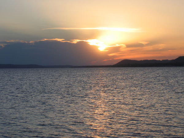Sunset over Lake Pepin