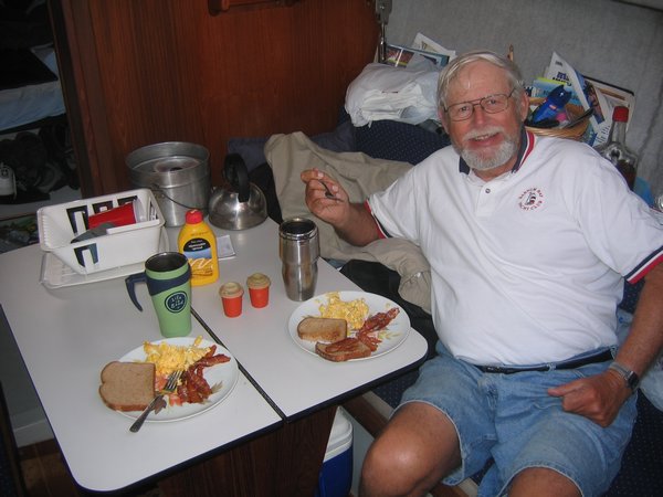 Breakfast on the Boat