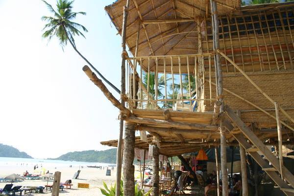 my beach hut in palolem, south goa