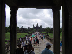 Window to Angkor Wat