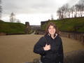 Me posing for a pic at the Amphitheater.