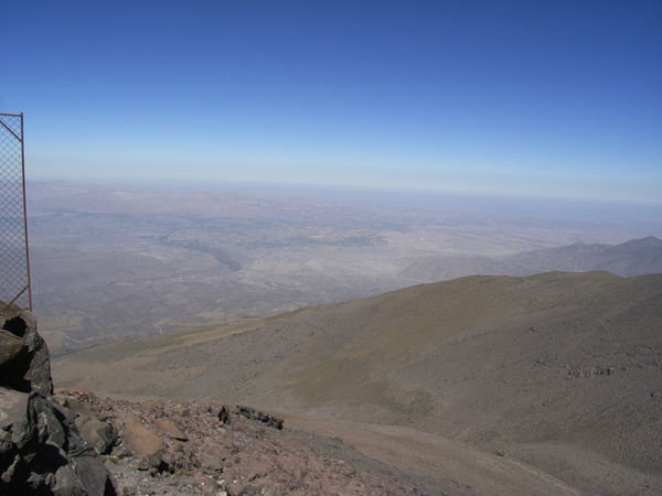 hoch auf 4900m über Arequipa 