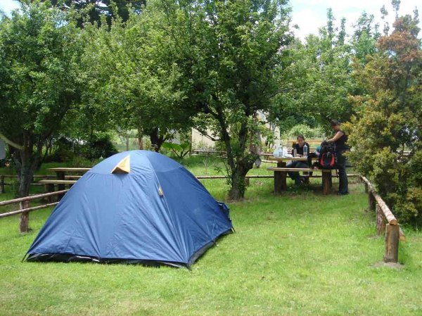 unser erster Campingplatz