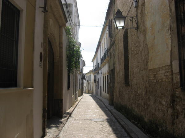 All the streets look like this in Cordoba.