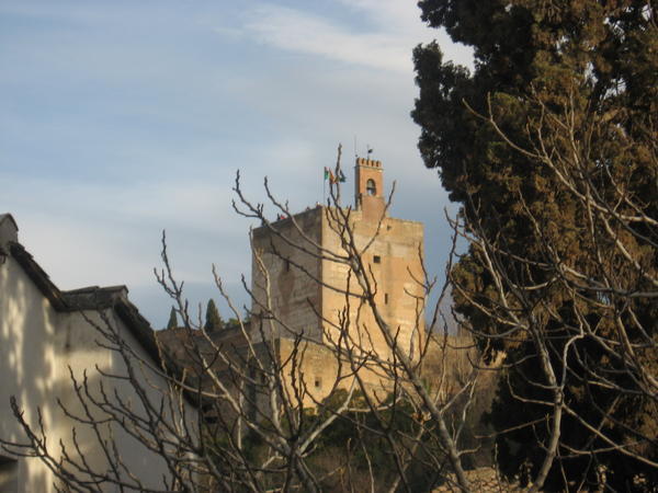 The tower of  the Alhambra