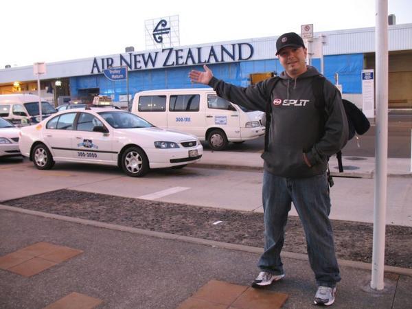 Arriving in Auckland