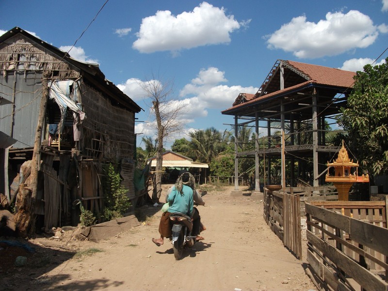 Bike ride through villages