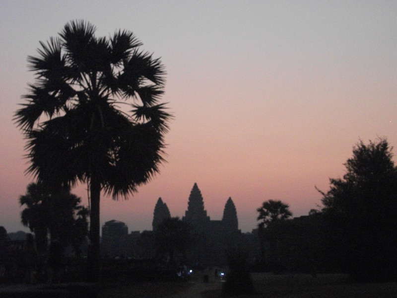 Angkor Wat ahead