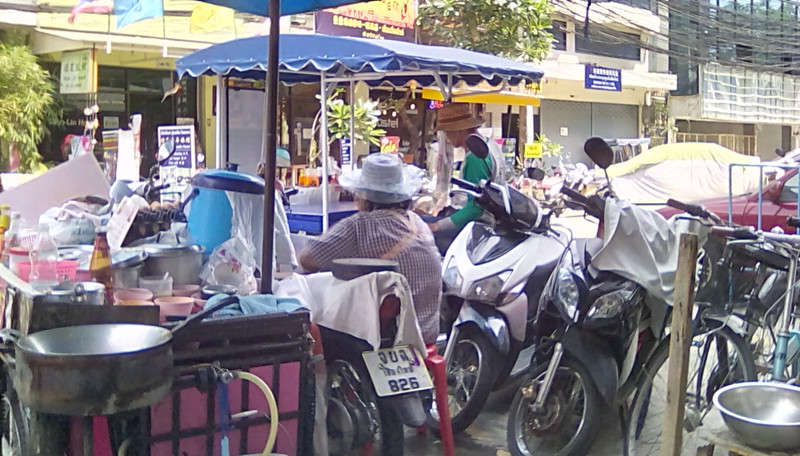 Chiang Mai breakfast stall