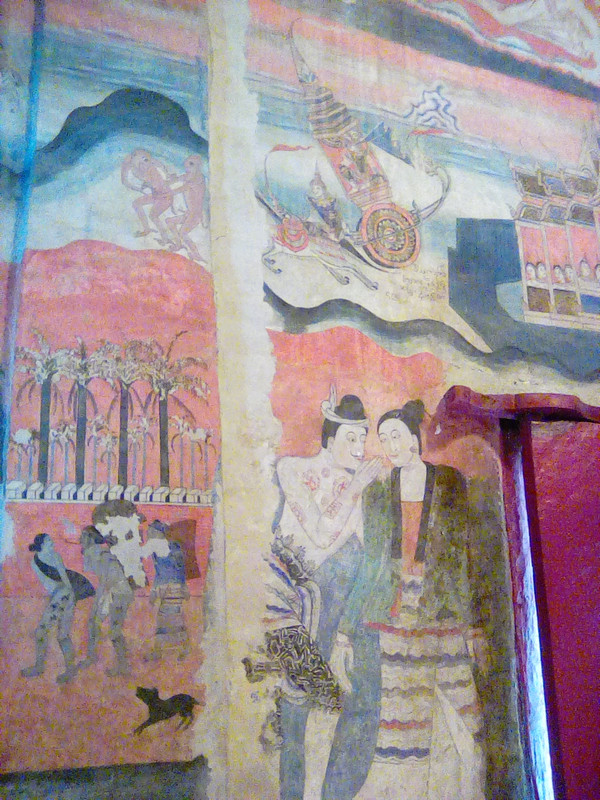 Famous murals inside