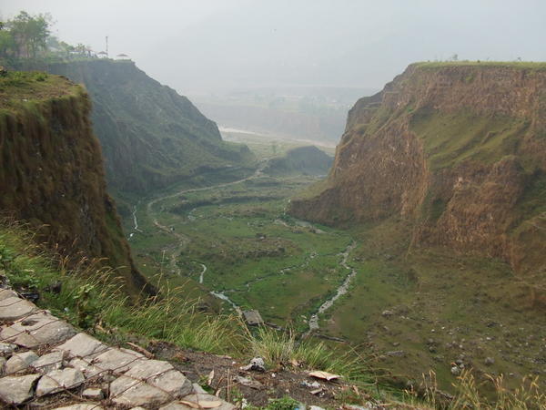 Seti River Gorge next to our hotel