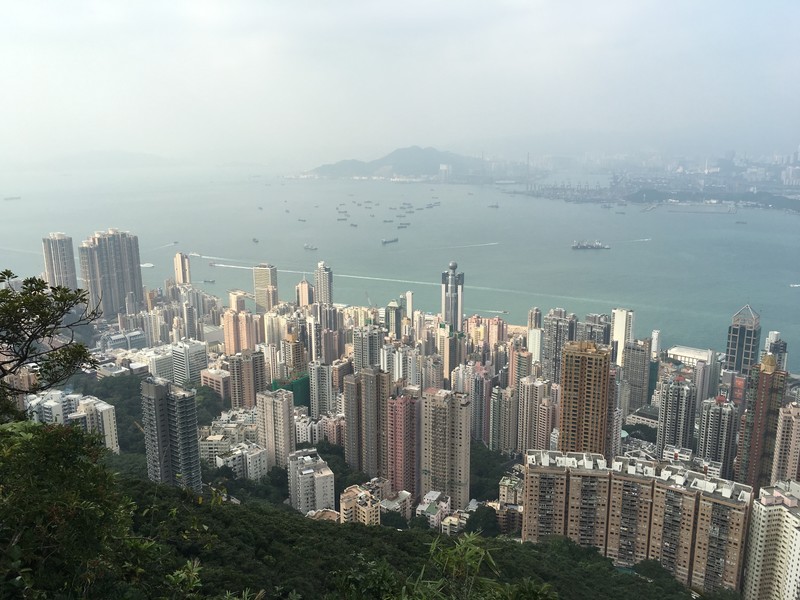 The "Backside" of Hong Kong Island