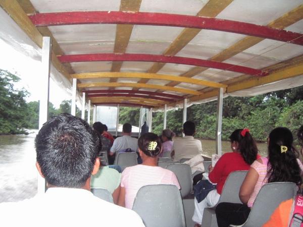 The boat ride up the Rio Frio to Nicaragua