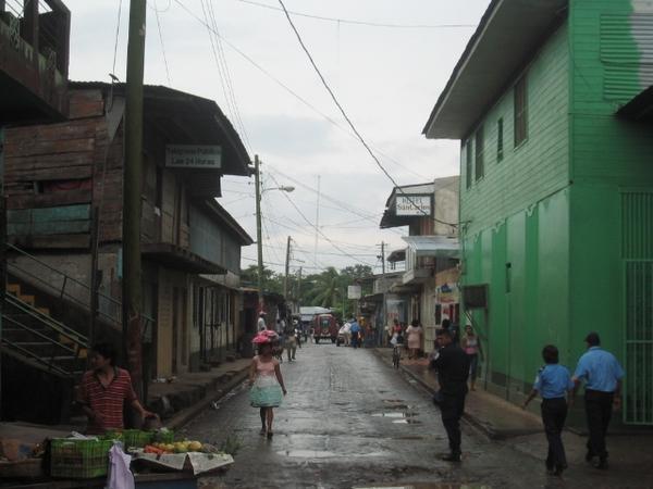 Street scene in San Carlos