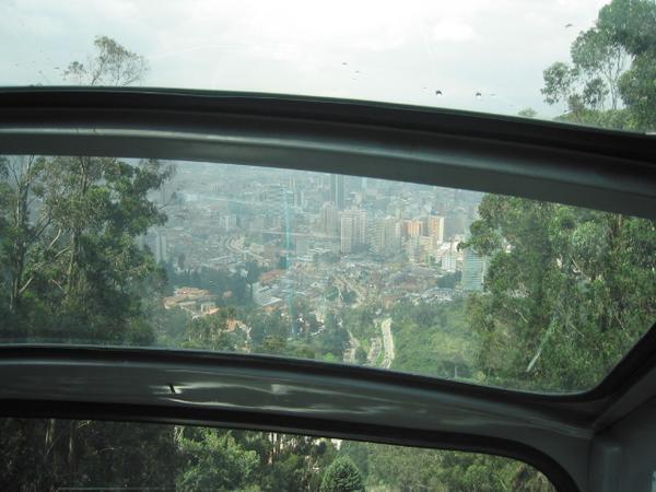 View from the funicular