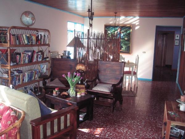 Living area of the B&B