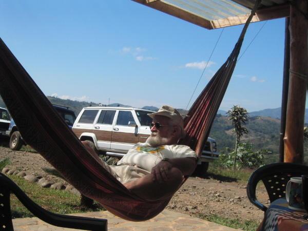 Tom having some "hammock" time