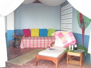 New seating area at the B&B