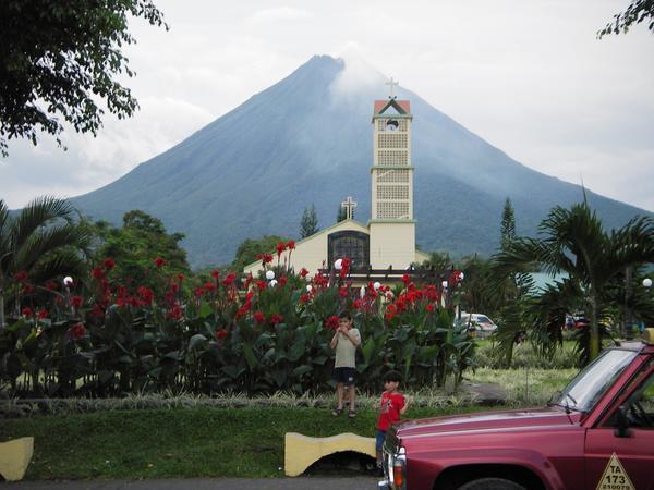 Another terrific shot of Arenal Volcano