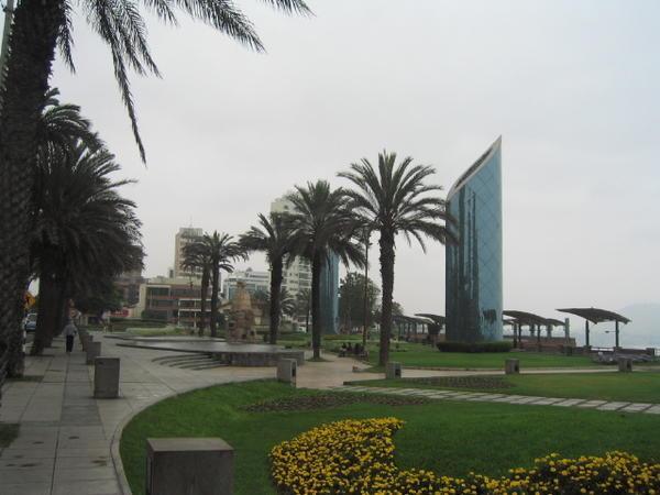 One of many parks in Lima