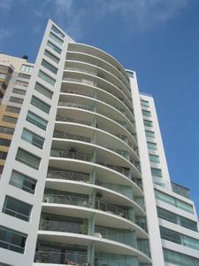 Posh seaside condo building in Lima