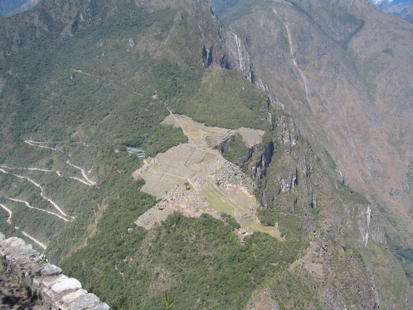 View of MP from WaynaPicchu