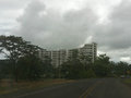 Empty condo building