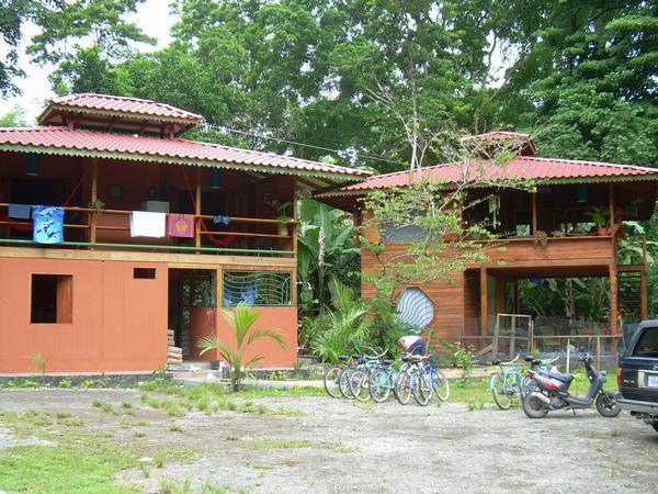 My friend Colin's guest house in Puerto Viejo