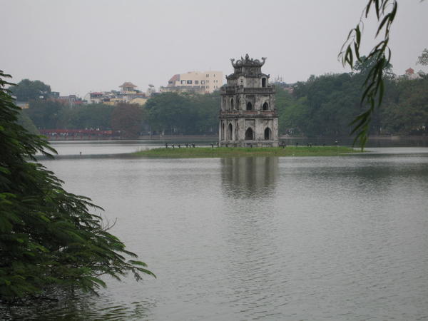 Tortoise Tower, Hoan Kiem Lake, Hanoi
