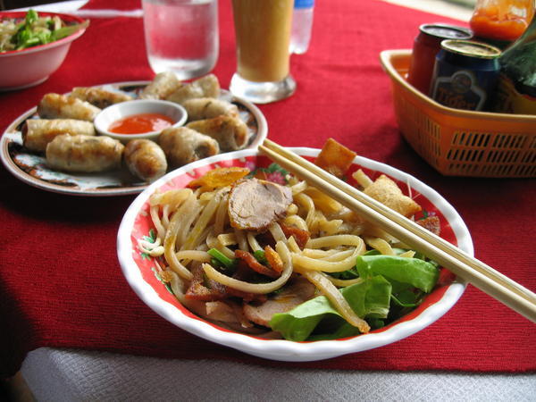 Cao Lau noodles, a Hoi An specialty