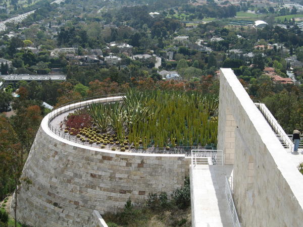 Cool landscaping at the Getty Museum