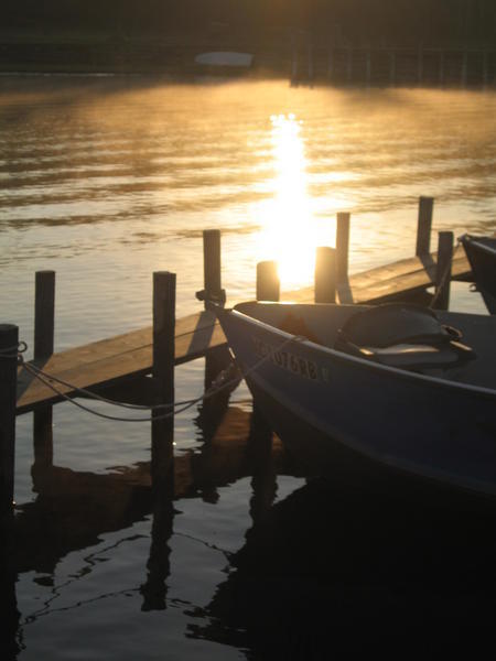 Sunrise on Cedarville Bay