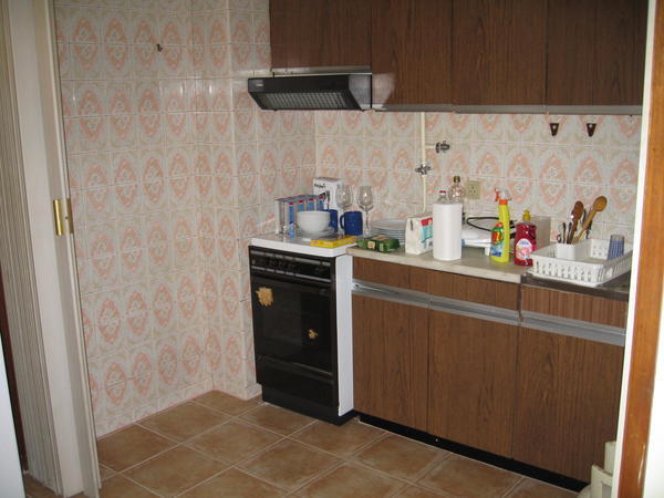Kitchen (featuring funky tiles)