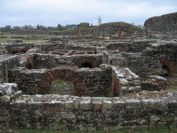 Ruins at Conimbriga