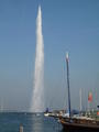 Geneva and the 300 foot super-fountain in the harbor