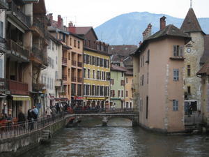 The river running through Annecy