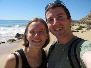 Salema Beach in the Algarve