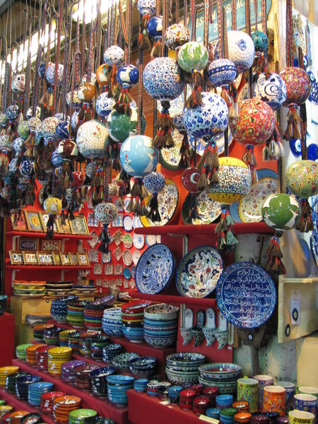Colorful things for sale