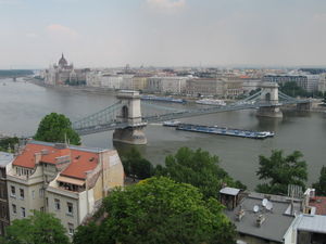 View of Budapest from Castle Hill