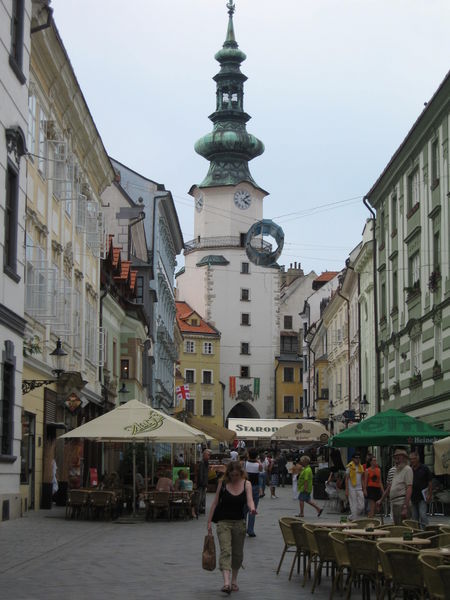 Downtown Bratislava