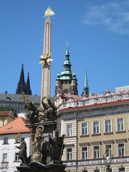 More spires (always an interesting skyline in Prague)
