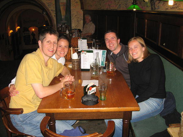 We met up with our new friends again in Prague for more drinks