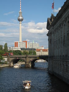 Berlin TV Tower from Museum Island