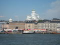Helsinki view from the harbor