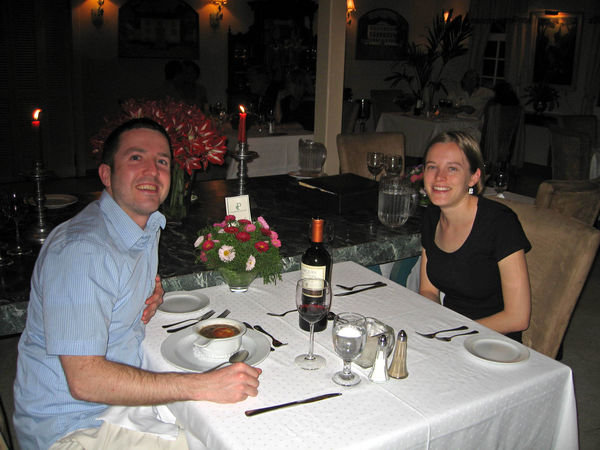Engagement dinner at Panamonte restaurant