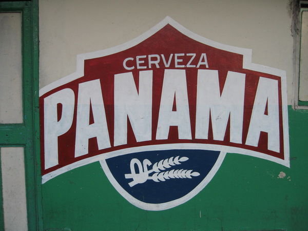 Panama beer advertisement