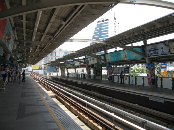 Bangkok Skytrain - quick and convenient way to get around town