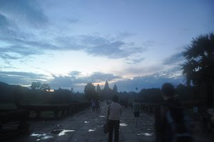Back to Angkor Wat the next day for sunrise at 5am (it was a little hard to get up that early, but well worth it)